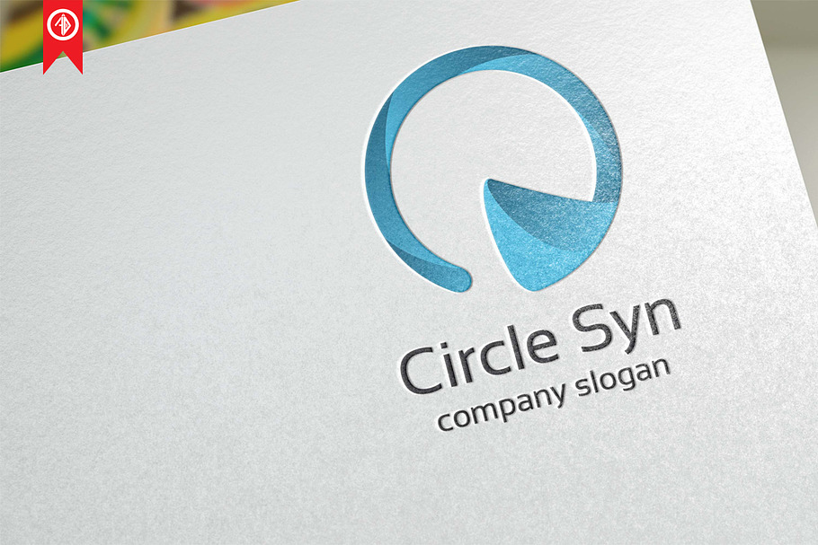 Circle SYN - Logo Template in Logo Templates - product preview 8