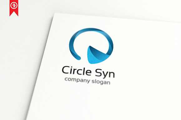 Circle SYN - Logo Template in Logo Templates - product preview 3