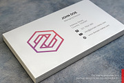 S Z Logo and Simple Business Card