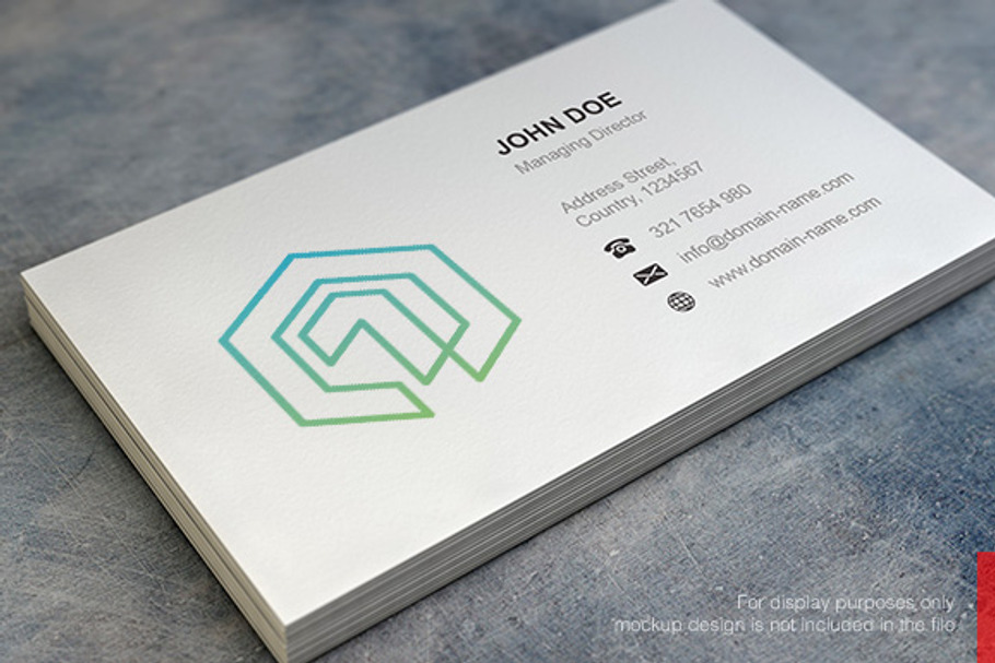 One Cube Logo and Business Card in Logo Templates - product preview 8