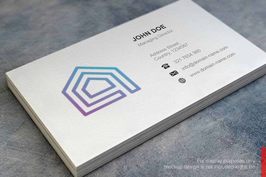 Home Logo and Simple Business Card in Logo Templates - product preview 8