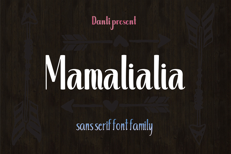Mamalialia Font Family in Sans-Serif Fonts - product preview 8