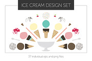 Ice Cream Cone and Dish Designs