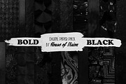 Bold Black Textured Pack