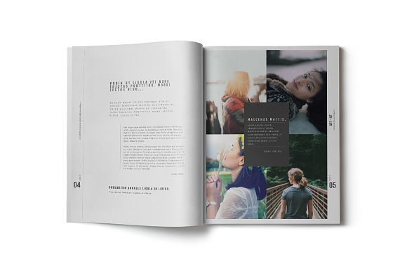 Art-ist Magazine Template Vol.17 in Magazine Templates - product preview 3