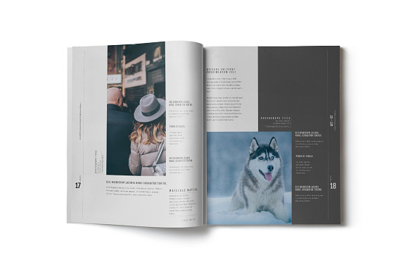 Art-ist Magazine Template Vol.17 in Magazine Templates - product preview 6