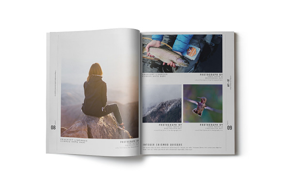 Art-ist Magazine Template Vol.18 in Magazine Templates - product preview 10
