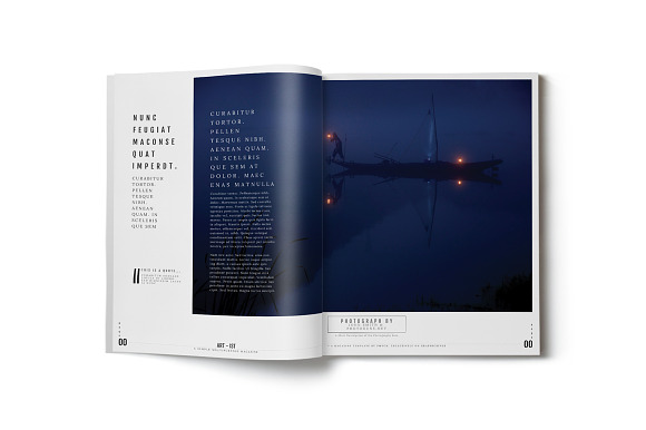Art-ist Magazine Template Vol.20 in Magazine Templates - product preview 5