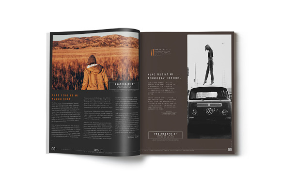 Art-ist Magazine Template Vol.20 in Magazine Templates - product preview 9