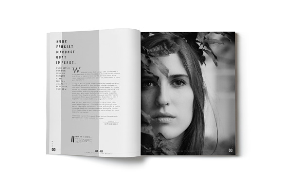 Art-ist Magazine Template Vol.20 in Magazine Templates - product preview 10