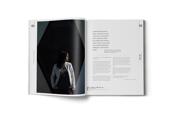 Art-ist Magazine Template Vol.24 in Magazine Templates - product preview 3