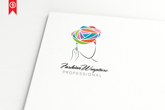 Fashion Hat - Logo Template in Logo Templates - product preview 3