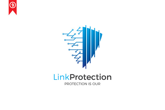 Link Protection - Logo Template in Logo Templates - product preview 1