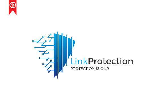 Link Protection - Logo Template in Logo Templates - product preview 2