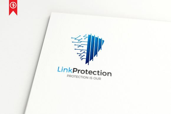 Link Protection - Logo Template in Logo Templates - product preview 3