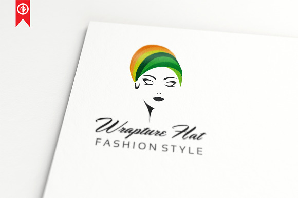 Fashion / Wrapture Hat - Logo in Logo Templates - product preview 3