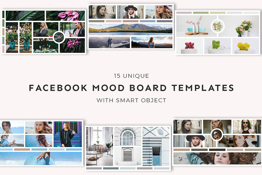15 Facebook Mood Board Templates in Facebook Templates - product preview 8