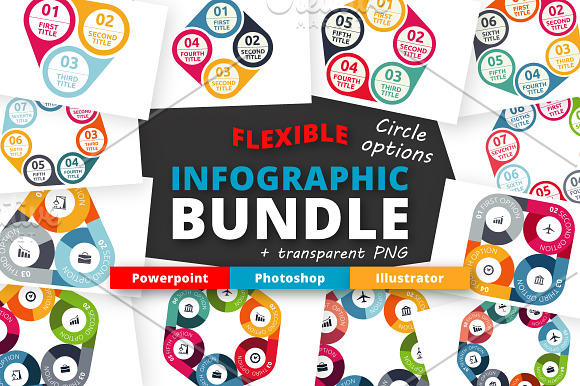 Flexible Infographic - Options in PowerPoint Templates - product preview 4