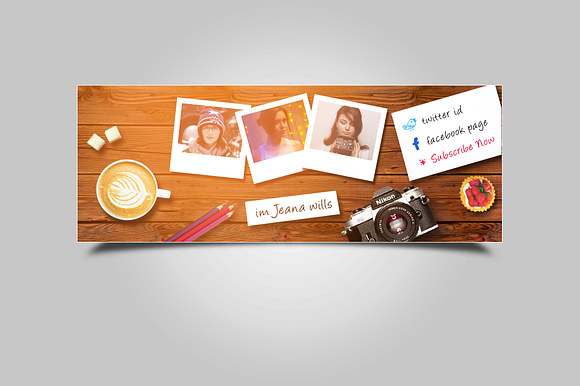 Family Facebook Timeline Cover in Facebook Templates - product preview 2