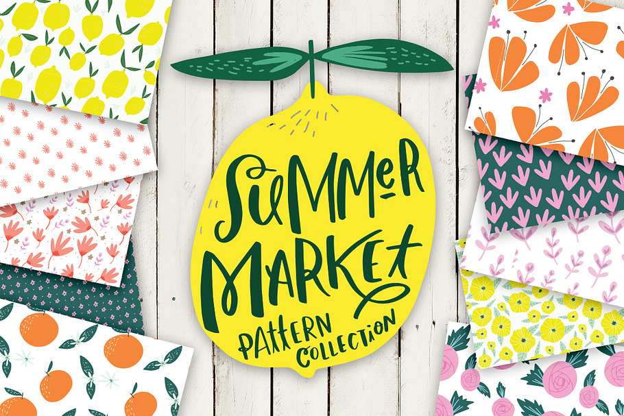 Summer Market Pattern Collection in Patterns - product preview 8