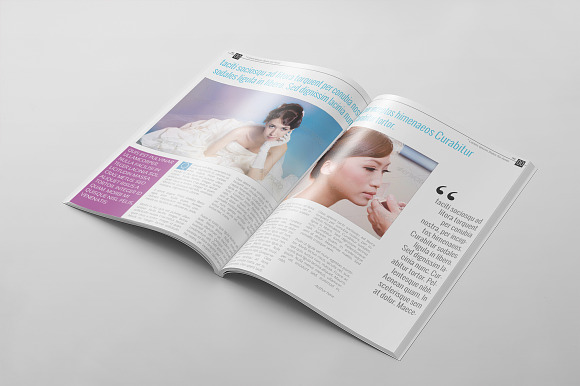 Magazine Template 23 in Magazine Templates - product preview 3