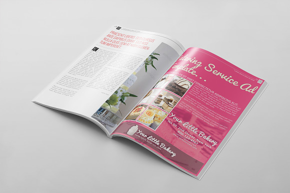 Magazine Template 23 in Magazine Templates - product preview 9