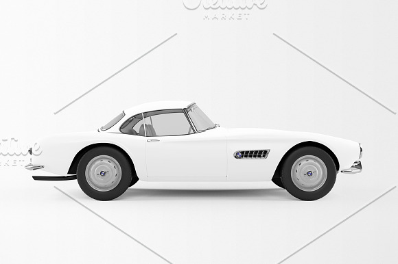 Sport Car Mockup in Mockup Templates - product preview 6