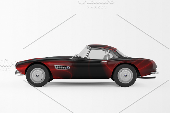 Sport Car Mockup in Mockup Templates - product preview 8