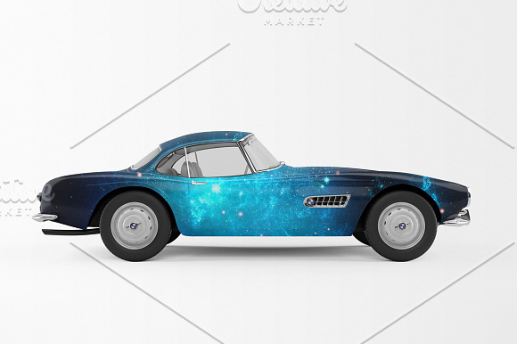 Sport Car Mockup in Mockup Templates - product preview 10