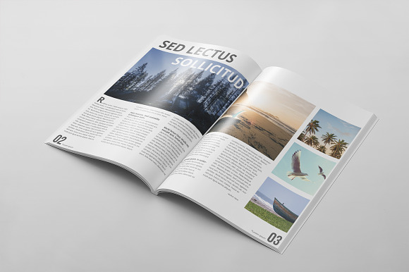 Magazine Template 48 in Magazine Templates - product preview 5