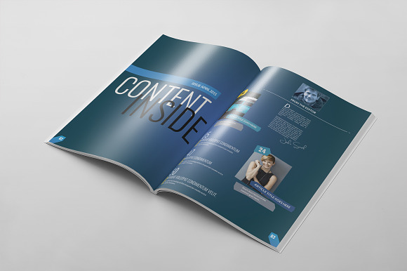 Magazine Template 49 in Magazine Templates - product preview 1