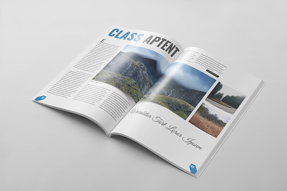 Magazine Template 49 in Magazine Templates - product preview 3
