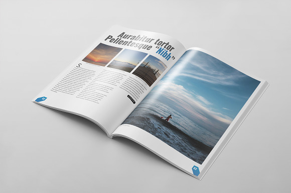 Magazine Template 49 in Magazine Templates - product preview 8