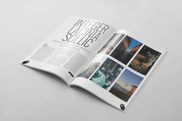 Magazine Template 49 in Magazine Templates - product preview 10