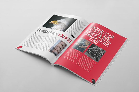 Magazine Template 49 in Magazine Templates - product preview 14