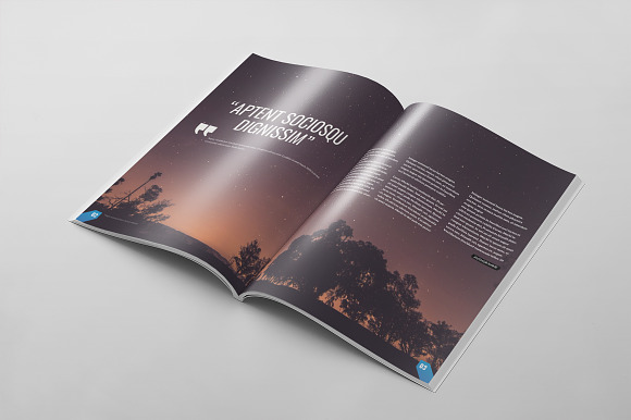 Magazine Template 49 in Magazine Templates - product preview 16