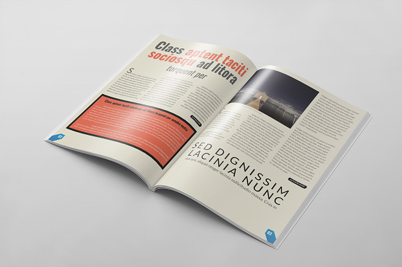 Magazine Template 49 in Magazine Templates - product preview 23