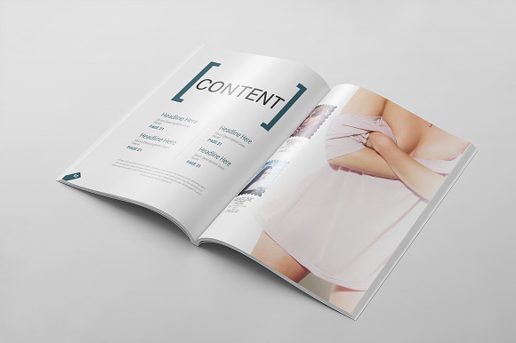 Magazine Template 50 in Magazine Templates - product preview 1