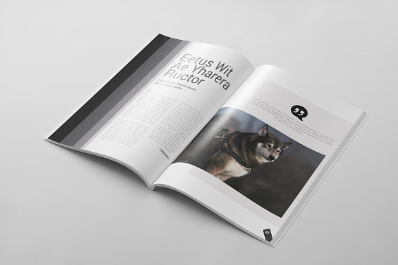 Magazine Template 50 in Magazine Templates - product preview 2