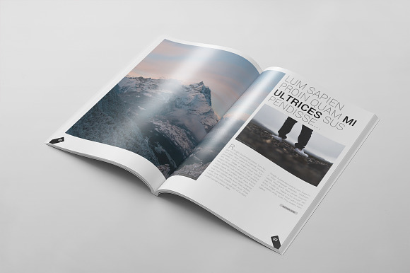 Magazine Template 50 in Magazine Templates - product preview 4