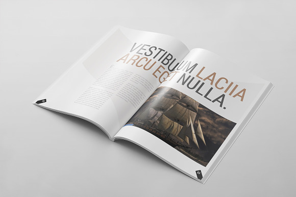 Magazine Template 50 in Magazine Templates - product preview 8