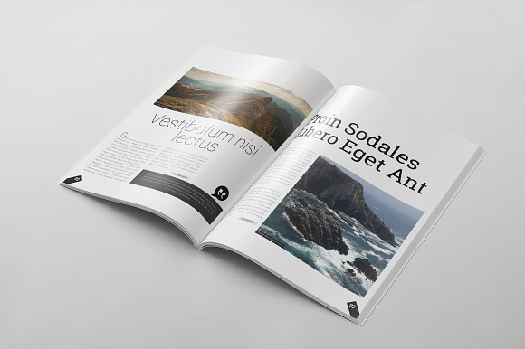Magazine Template 50 in Magazine Templates - product preview 11