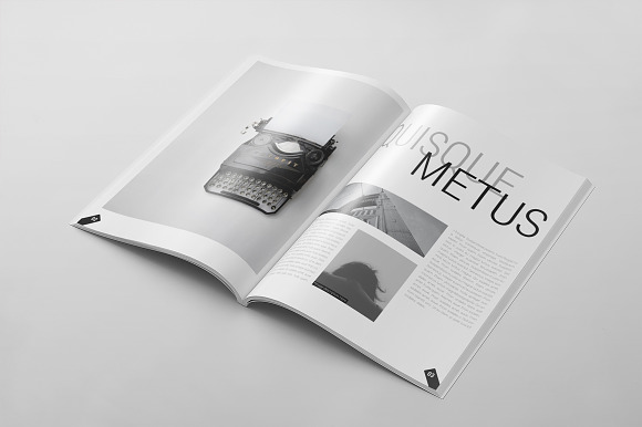 Magazine Template 50 in Magazine Templates - product preview 15