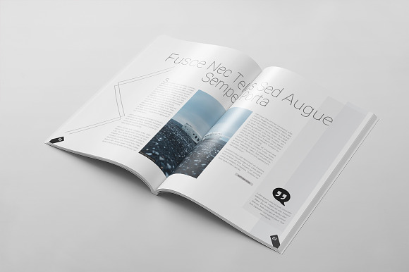 Magazine Template 50 in Magazine Templates - product preview 20