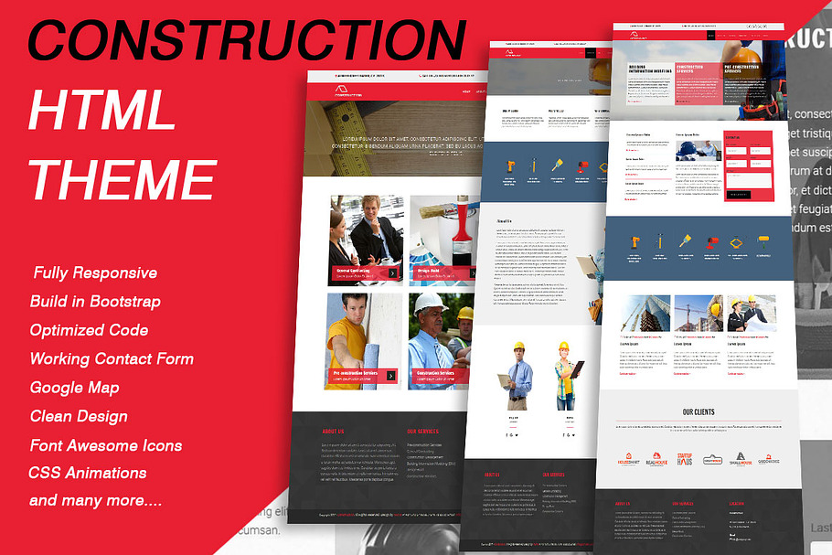 PALOMA BUILDING CONSTRUCTION in Bootstrap Themes - product preview 8