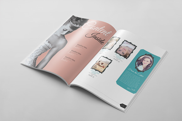 Magazine Template 51 in Magazine Templates - product preview 1