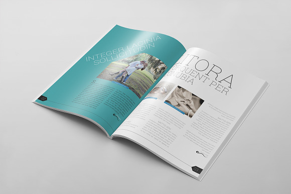 Magazine Template 51 in Magazine Templates - product preview 5