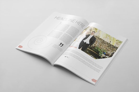 Magazine Template 51 in Magazine Templates - product preview 6