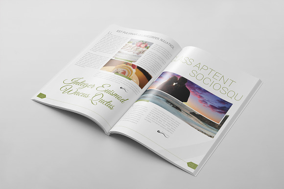 Magazine Template 51 in Magazine Templates - product preview 9