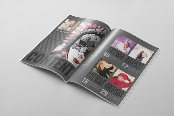 Magazine Template 53 in Magazine Templates - product preview 1